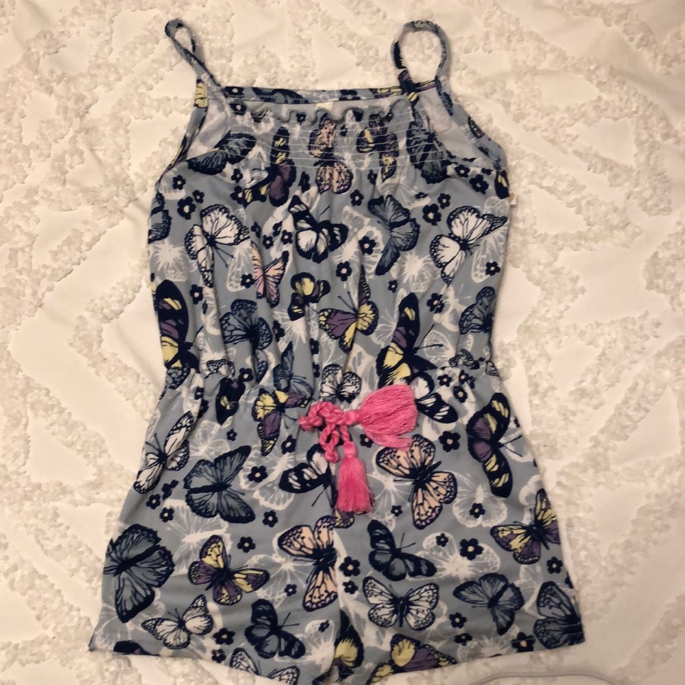 Butterfly romper so cute for spring or summertime